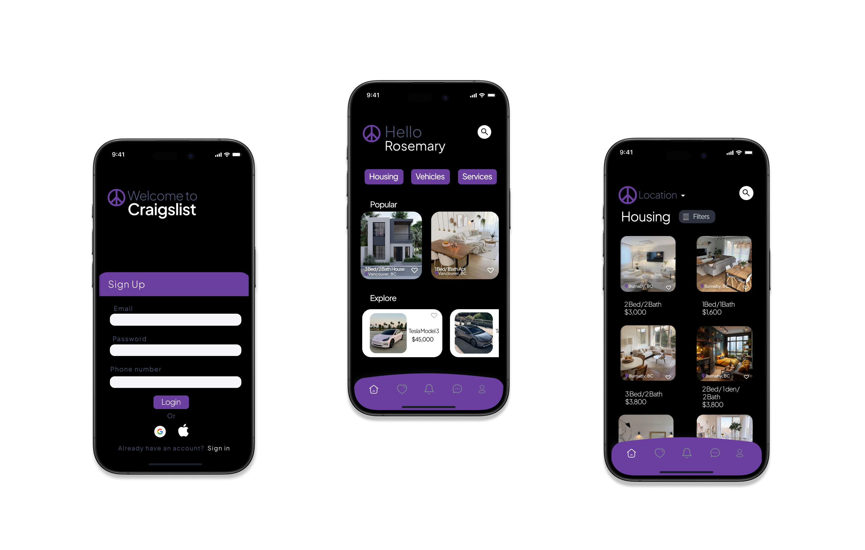 Craigslist App Redesign